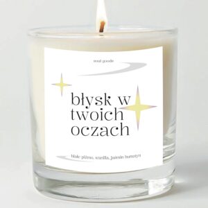 Świeca zapachowa "Błysk w twoich oczach"
